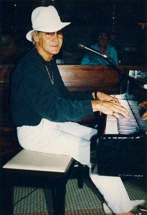 Al Arsenault At Piano Officer's Club, 1997