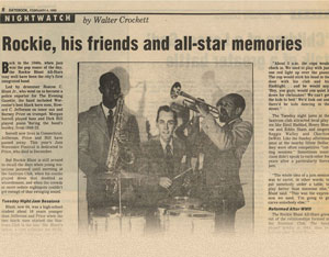 "Rockie, his friends and all-star memories"