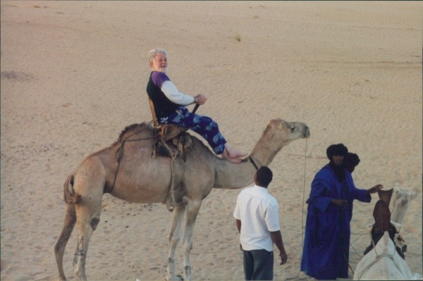 on camel