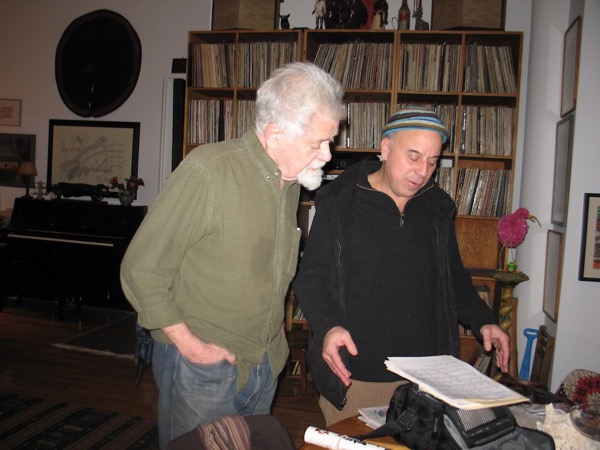 Rehearsing with Steven Bernstein, NYC