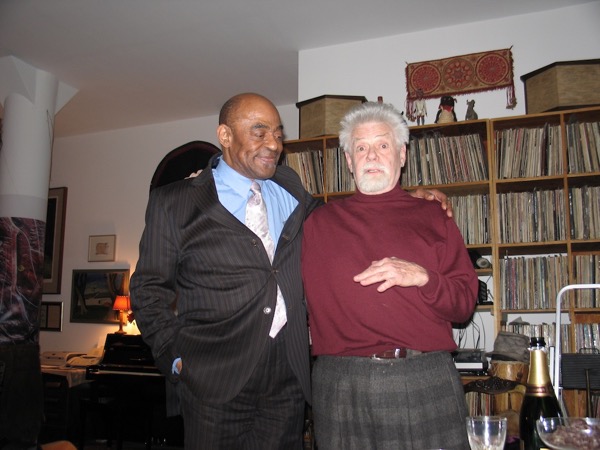 Rudd with Archie Shepp, NYC
