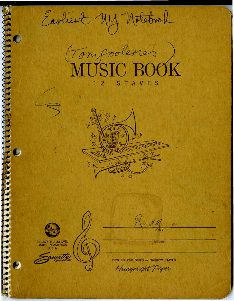 Jazz History Database Roswell Rudd manuscript