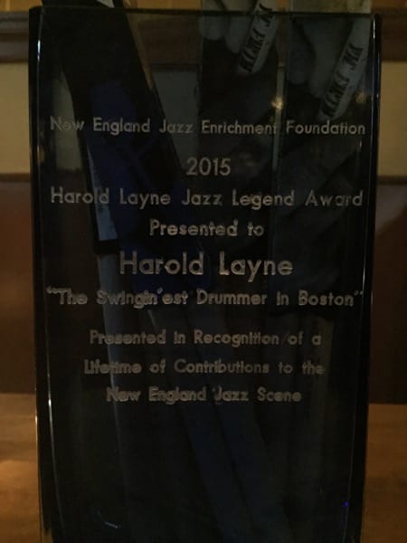 Jazz History Database Harold Lane Jazz Legend Award 6
