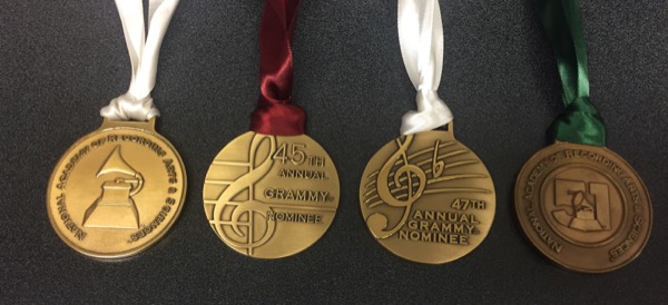 4 Grammy Medals 3