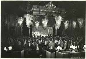 Totem Pole Grand Ballroom With Crystal Chandeliers 