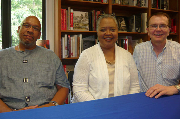 Book signing at Politics & Prose Books in DC for the book Ain’t Nothing Like the Real Thing (2010 Smithsonian Books with editor Kinshasha Holman Conwill and fellow contributor John Edward Hasse)