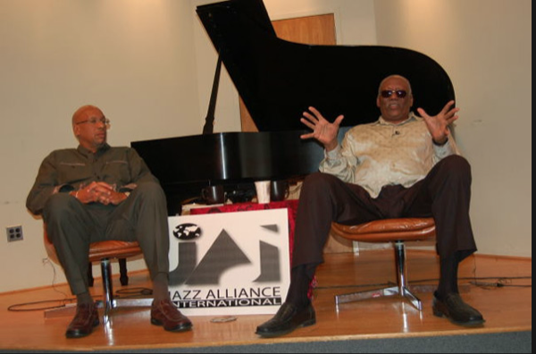 Interviewing Randy Weston at the University of District of Columbia