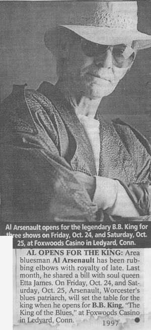 Al Arsenault Blues Band with B.B. King