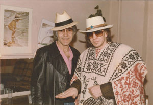 Al Arsenault and Stevie Ray Vaughan EM Lowes (Now Palladium), 1985