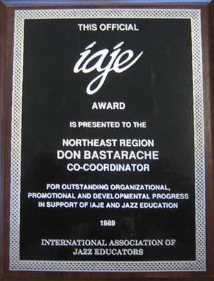 IAJE Award, 1989 