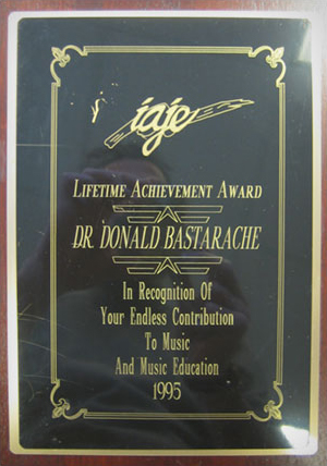 IAJE Lifetime Achievement Award, 1995