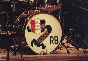 Rocky's custom drum head