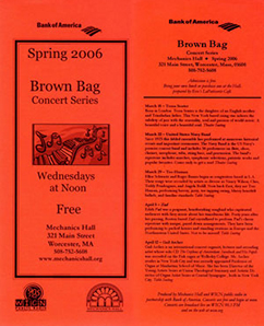 Brochure Spring 2006 Scheduled Events and Information