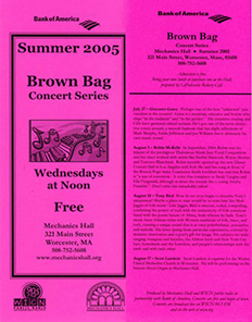 Brochure Summer 2005 Scheduled Events and Information