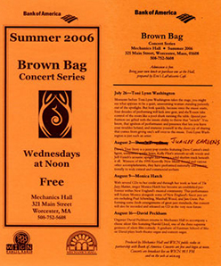 Brochure Summer 2006 Scheduled Events and Information