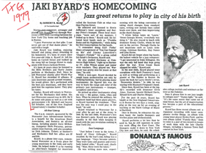 Jaki Byard's Homecoming