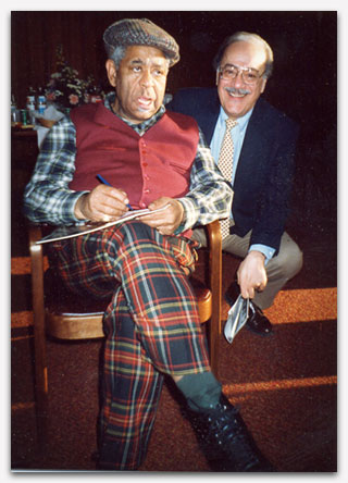 Dizzy Gillespie and Emil Haddad
