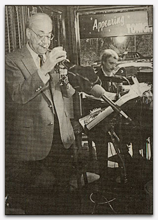 Dick Odgren and Emil Haddad At O Flahertys Worcester MA