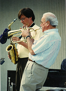 Emil Haddad and Jim Odgren EcoTarium July 2004