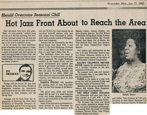 Hot Jazz Front January 1985