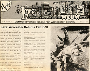 Jazz Worcester Returns The Lobe February 1986