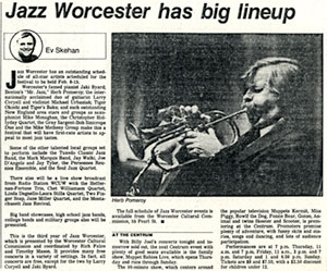 Jazz Worcester Has Big Lineup Featuring Herb Pomeroy