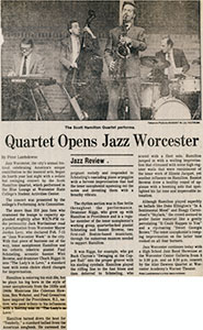 Quartet Opens Jazz Worcester