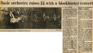 Basie Orchestra Raises El With a Blockbuster Concert