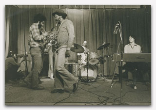 Channel 13 (c. 1970) Sonny Benson (sax) Jerry Pellegrini (trpt.) Reggie Walley (drums)  Athan Billias (keys)