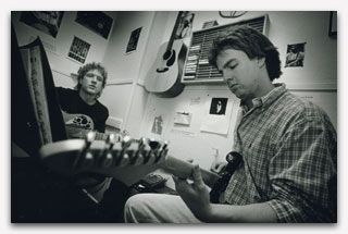 Doug Moore and Bill Dumas  at Clemente Music Studio