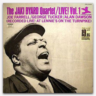 The Jaki Byard Quartet LIVE Vol 1