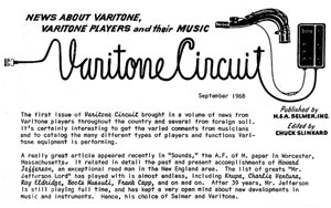 Selmer Varitone Promo