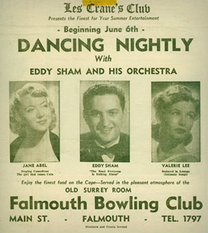 Jane Abel and Shamtones ad June 23 1950
