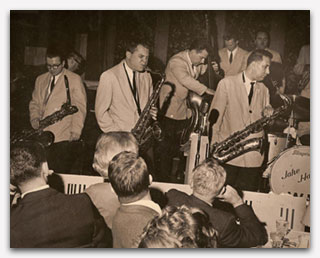 Jack Stevens soloing With Woody Herman Band, early 1960s