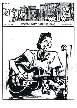 Memphis Minnie cover for the Lobe magazine
