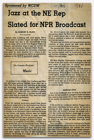 1983 NPR Article