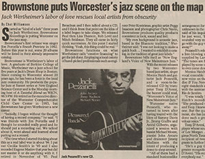 Brownstone puts Worcester's Jazz Scene on the Map