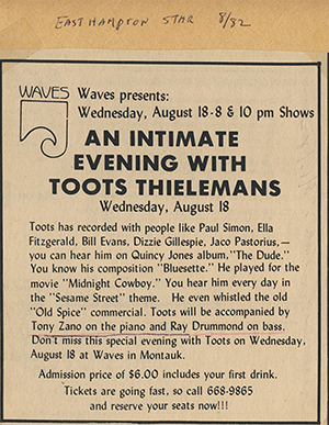 An Intimate Evening with Toots Thielemans