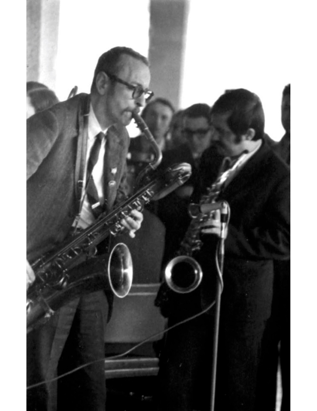 Vlad West with Pepper Adams
