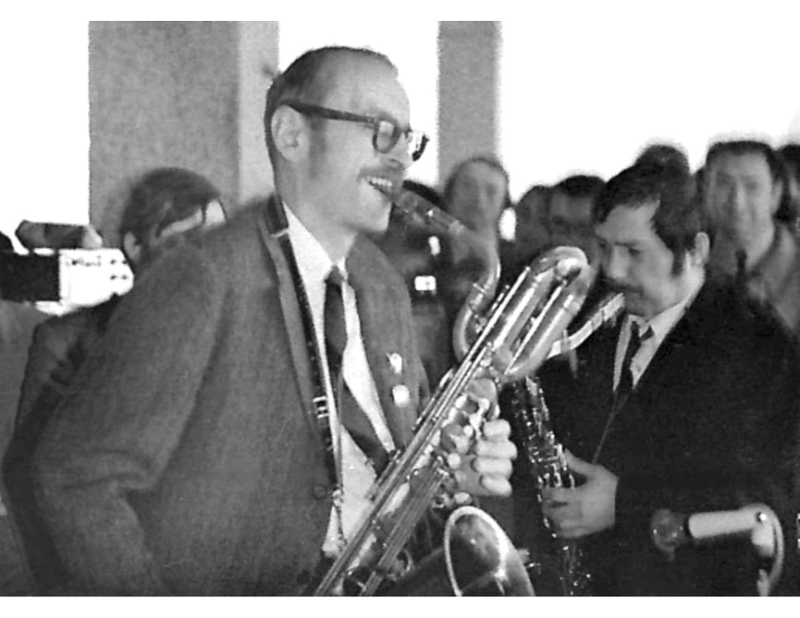 Vlad with Pepper Adams