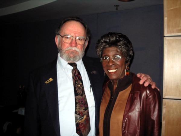 Bob Eshback and Mae Arnette photo by Barbara Bishop